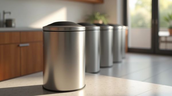 Les poubelles de cuisine qui allient style et fonctionnalité