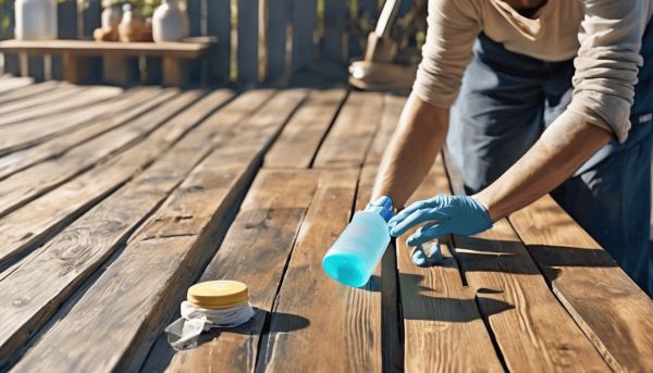 Optimiser l’efficacité de l’eau de javel sur terrasse
