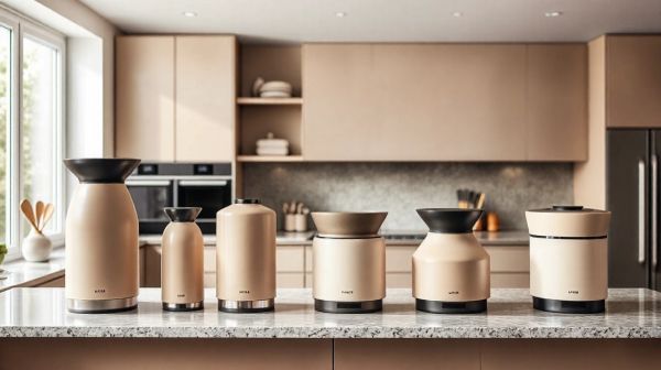 Top 5 poubelles de cuisine alliant design et praticité