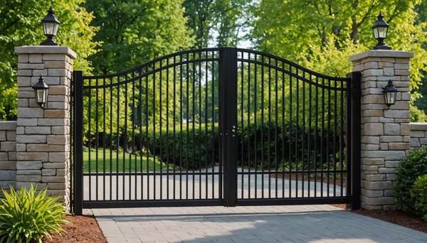 Portail à battants : résistants, personnalisables et motorisables